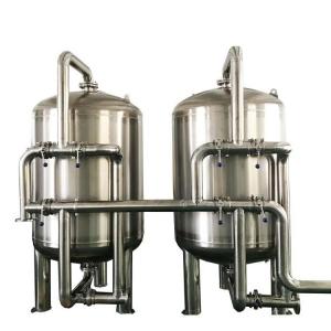 Wholesale Multimedia Water Purification Machine Steel Tank Water Sand Filter For Water Life from china suppliers