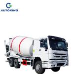 12 Cubic Meters HOWO Concrete Mixer 6x4 Self Mixing Concrete Truck
