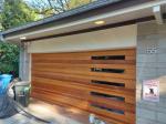 Fashion Electric Garage Doors Grille Solid wood Sectional Garage Door