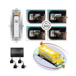 360 Degree NTSC 10W Surrounding Bird View Camera 1920x1080