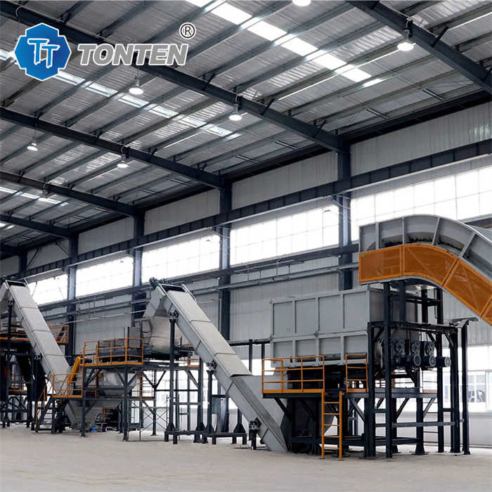 Domestic Garbage Sorting Machine Stale Kitchen Waste Segregation Plant