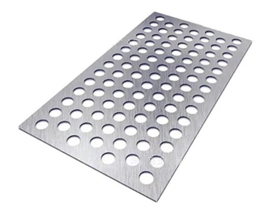 Corrosion Resistant 304 Stainless Steel Perforated Sheets 1500mm Width DIN