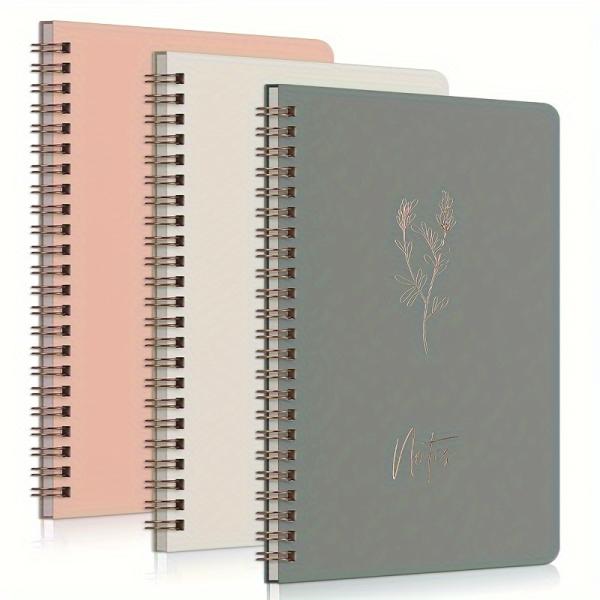 Solid Color Side Flip Advertising Spiral Notebooks Portable Pocket Notepads For On The Go Use