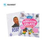 Three Side Seal Small Weed Packaging Mylar Bag Child Proof Zipper Mylar Bag