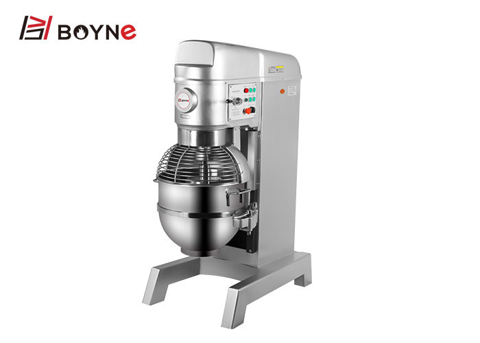 Durable 80-100 Liters Belt Type Food Mixer Machine With Three Agitators Hook/Whisk/Beater