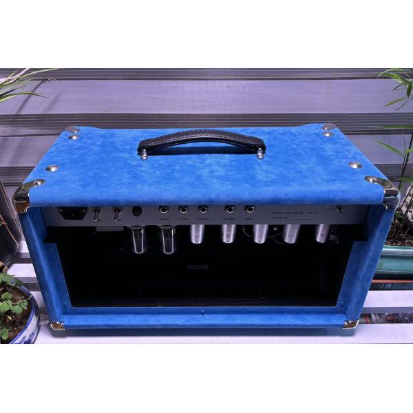 Custom Dumble CLONE Steel String Singer Head 20W 50W 100W with Suede Brown Color, Grand Amplifier SSS Model