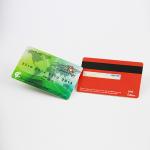 Plastic Blank Hico Magnetic Cards , PVC Loco Mag Stripe Printing