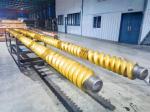 HRC44 Hardness Involute Spline Screw Shafts , Plastic Extruders Parts Stable
