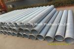 Johnson Vee Wire Welding Galvanized Pipe / Tube Well Strainer 0.05 - 50mm Slot