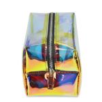 Holographic TPU Cosmetic Travel Bag Organizer Shiny Makeup Bag