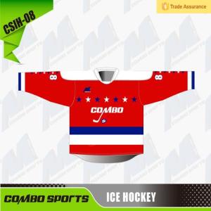 Wholesale Mens Womens 2XL Team Ice Hockey Jersey Sleeve Length 75-90cm from china suppliers