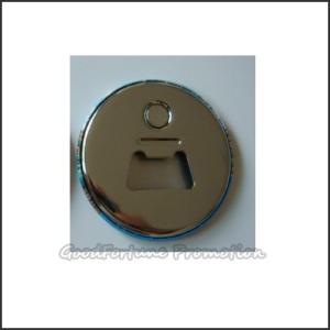 Wholesale Promotional customed logo tin fridge magnet bottle opener gift from china suppliers