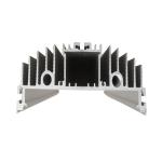 Extrusion Aluminium LED Street Light Heat Sink Clear Anodized