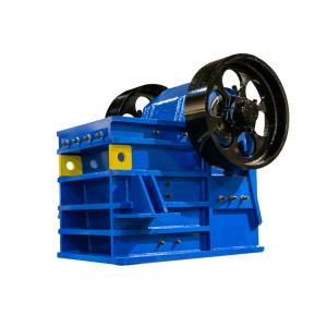 China Stone Crushing Production Line Jaw Crusher With Vibrating Feeder And Conveyor on sale