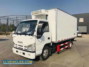 Wholesale ELF 98hp ISUZU Reefer Truck Reefer Van Insulation Medium Size from china suppliers