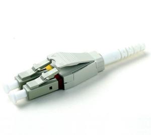 Wholesale LC Multimode 50/125 Duplex Fiber Optics Cable Connectors Insertion Loss &lt;=0.3dB from china suppliers
