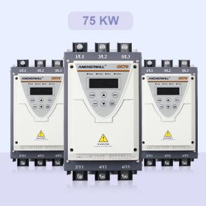 Wholesale Anchorwill soft starter 3 phase 75kw 380V 50/60Hz Built in bypass soft starter motor soft starter from china suppliers