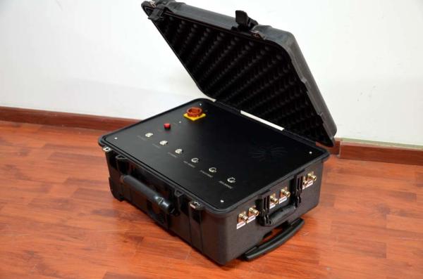 Pelican Suitcase Tactical Jammer , 8 Bands 2G 3G 4G 5.8G Jammer Electronic
