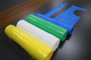 Wholesale Oil Proof Disposable Poly Aprons Without Sleeves Embossed / Smooth Surface from china suppliers