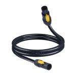 Outdoor 20A Waterproof Power Cord 14AWG PowerCon True1 Male To Female For Stage