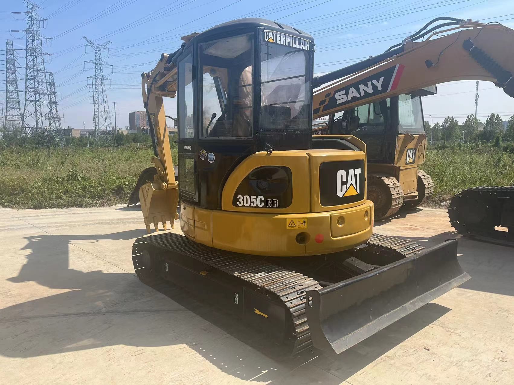 Used Caterpillar Caterpillar 3.5 Ton Bucket Capacity 0.8m³ Crawler Digger