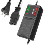 48V 20Ah 60V 20Ah 72V 30Ah Battery Charger for Electric Scooter Five Lamps Lead