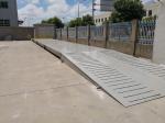 Forklift Truck Road Weighbridge Electronic Lorry Weighbridge 3.4*24M 60t-150t