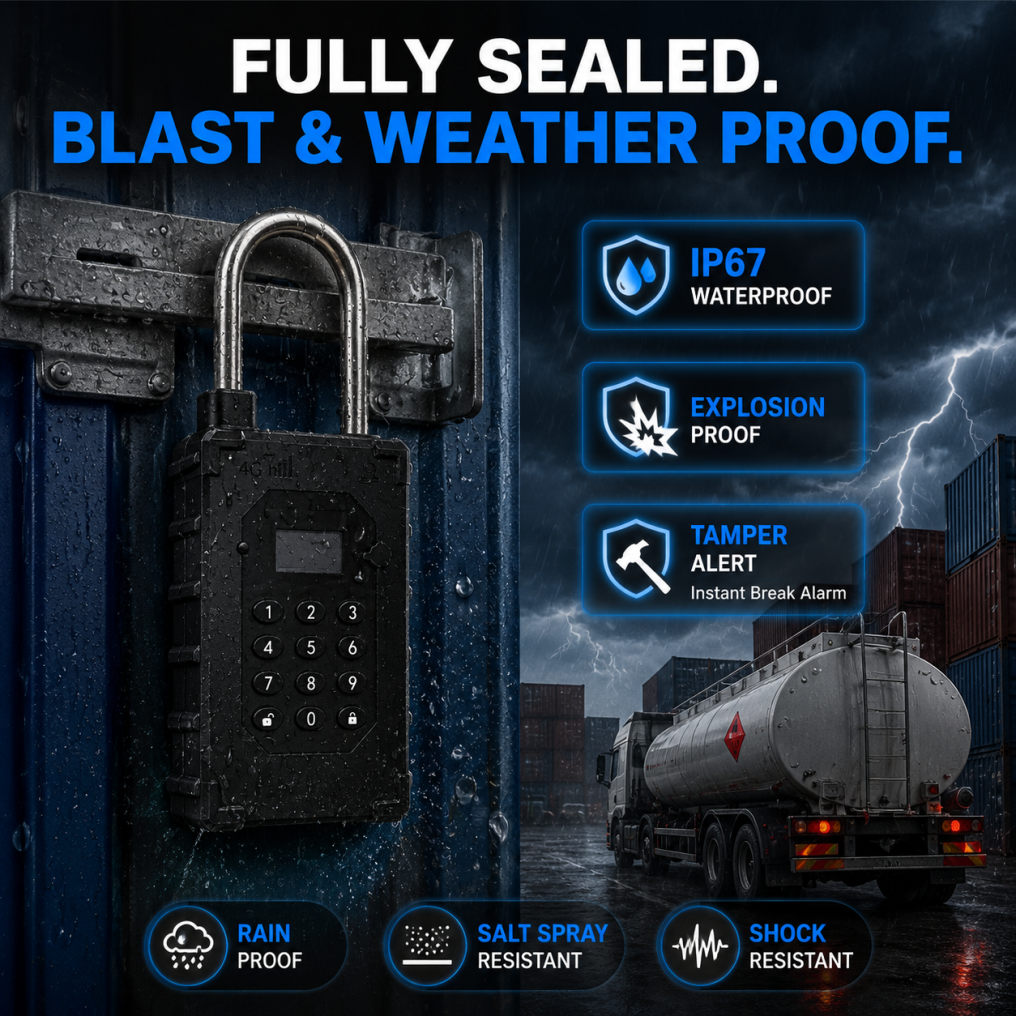 VK16-Pro 4G Smart Logistics Electronic Lock