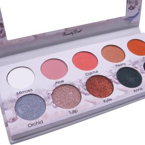 Wholesale Embossing Logo High Pigment Eyeshadow Satin Hypoallergenic Eye Makeup from china suppliers