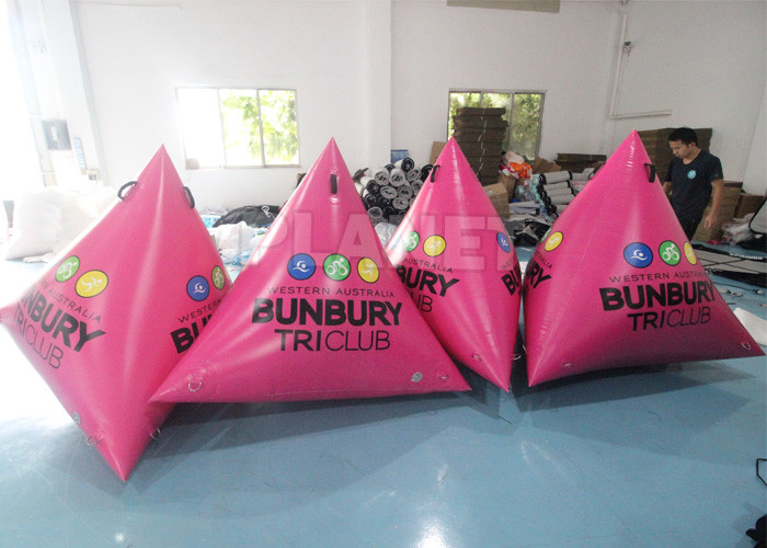 Custom Triangle Floating Sealed Inflatable Buoys Boat Inflatable Buoy