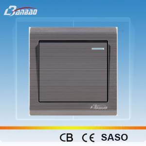 Wholesale LK6001 1gang 1way brush panel switch from china suppliers