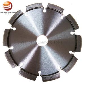 China 125mm Laser Welded Diamond Tuck Point Blade For Wall / Ground Grooving on sale
