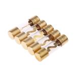 5AG AGU Gold Plated Glass Tube Fuse 10x38mm 10A 15A 20A 25A 30A 35A 40A 50A 60A