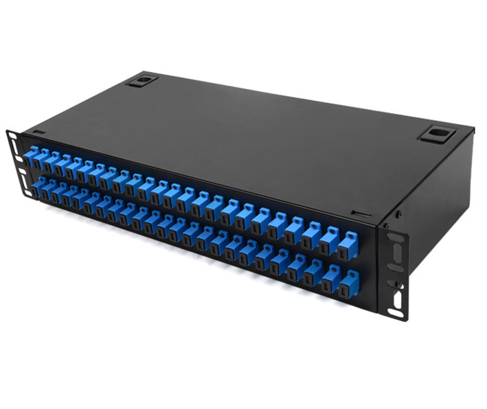 FTTH SC FC ST LC ODF Fiber Optic Patch Panel Rack Mount Splicing