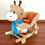 Lovely Pink Green Animal Baby Rocking Chair Toy Elephent Eco - Friendly 60*33