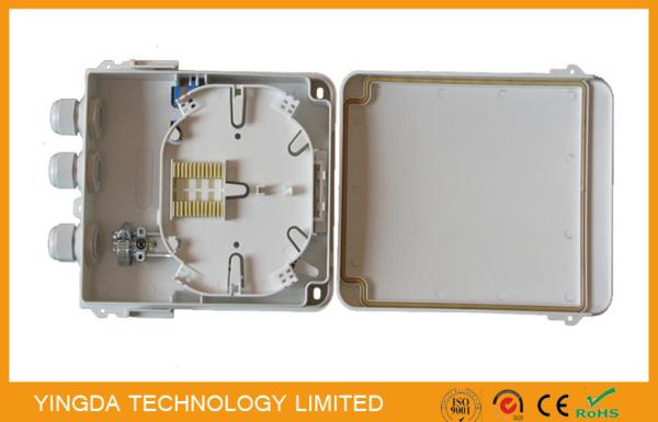Reusable IP65 SC FC Flip Style Fiber Optic Splitter Box / Fibre Optic Connection
