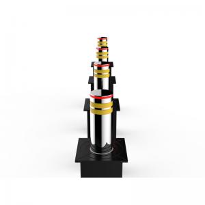 Wholesale K12 Tested Hydraulic Automatic Rising Bollards SS304 Material 3s To 6s Adjustable Time from china suppliers