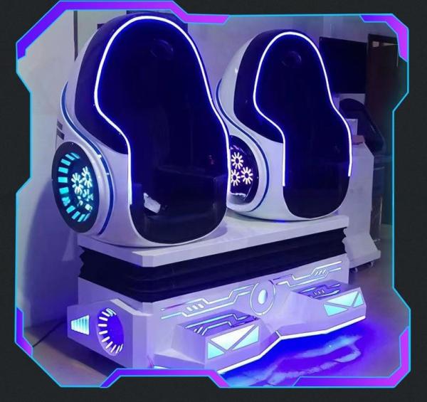 Guangzhou manufacturer vr 9d egg chair double players 19/21/43 inch screen