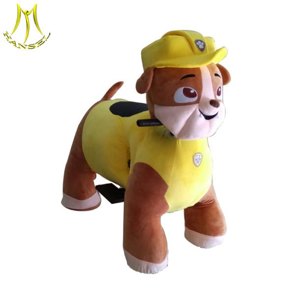 Hansel latest amusement equipement animal bike for mall walking paw patrol toy