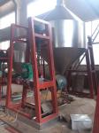 Double Cone Rotary Agitated Vacuum Dryer Machine For Food / Inorganic Salt