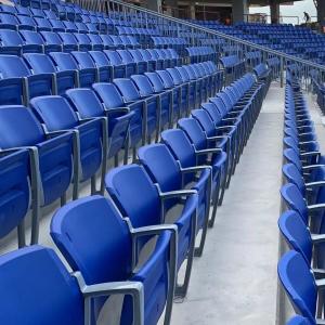 China Plastic Folding Tip Up Stadium Seats Anti Aging With HDPE Material on sale