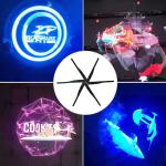 High Resolution 115cm 3d Hologram Holographic Led Fan for Indoor and Outdoor