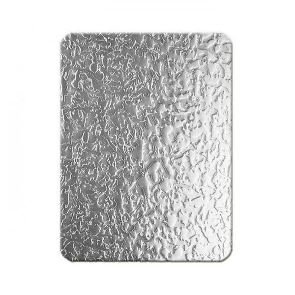 Quality SUS304 Embossed Stainless Steel Sheet For Commercial Kitchen Wall Decorative Metal TISCO Elevators for sale