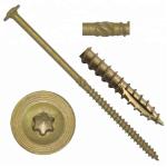 Straw Rope Nail Construction Wood Screws Wafer Head Chipboard U Double Thread