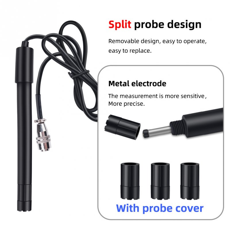 Yieryi JPB-70A Portable Digital Dissolved Oxygen Meter with 0-20mg/L Test Range and Automatic Temperature Compensation