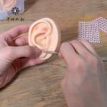 100 Pieces Vaccaria Ear Seeds For Auricular Therapy External Use Only