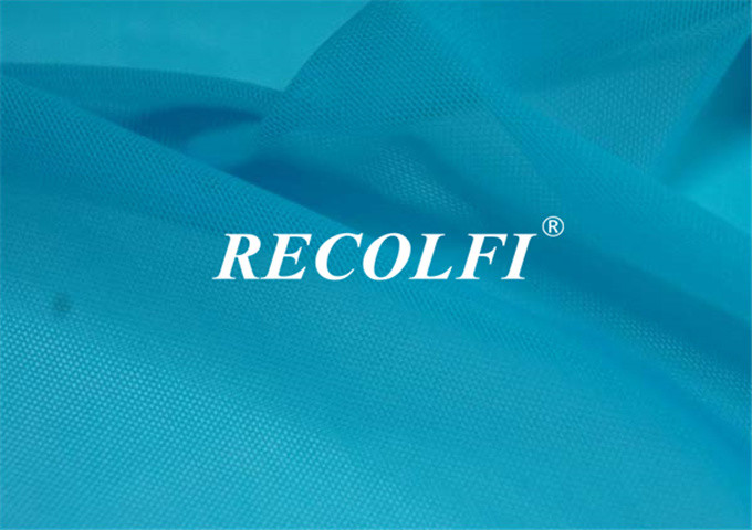 Repreve Stretch Power Plain Activewear Knit Fabric Jersey Eco Olympus Xtra Life Lycra