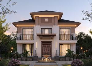 Wholesale Light Steel Prefabricated Accommodation Modular House Single Family Homes from china suppliers