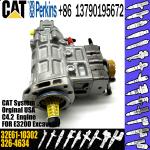 CAT Fuel Pump, CAT 312D C4.2 Fuel Injection Pump 3264634 326-4634 Diesel Pump