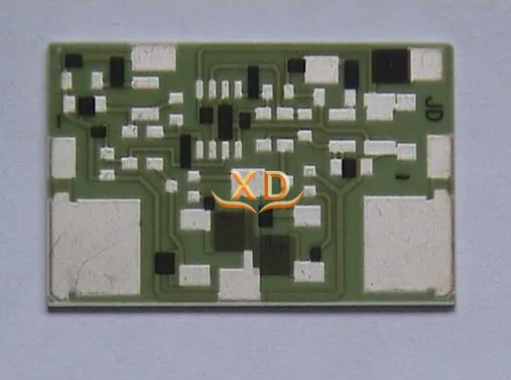 AI2O3 96.5％ Gold Thread Automobile Electronic Igniter Ceramic PCB Board